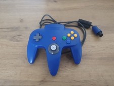Manette Bleu Nintendo 64 N64 100% OFFICIEL FONCTIONNE PARFAITEMENT +++