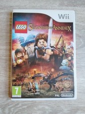 nintendo wii lego le seigneur des anneaux complet version fr etat tbe cd