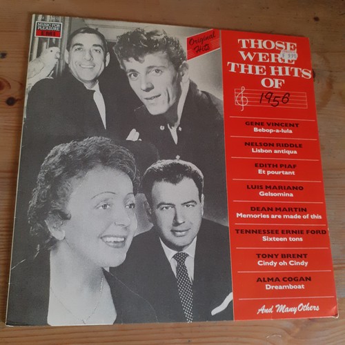 Those were the hits 1956 - were,