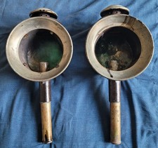 Anciennes Lanternes DE Calèche Ou Fiacre Fin XIXème début XXème - A RESTAURER.