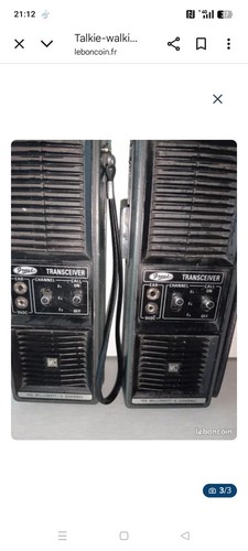 Talkie walkie vintage - talkie,
