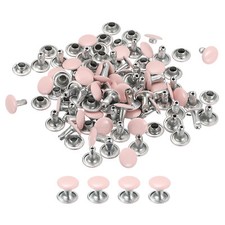 60 Ensembles Cuir Rivets, 8mm