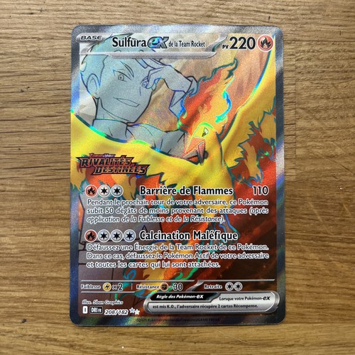Carte pokémon sulfura de - pokémon,