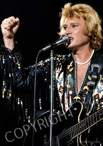 Photo johnny hallyday - photo, a4