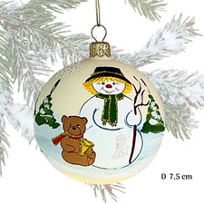 Boule Noël Verre soufflé