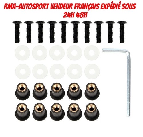10x vis kit fixation - fixation, bulle
