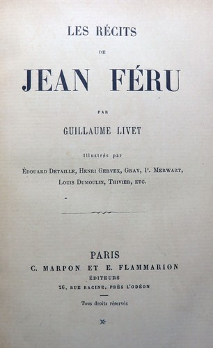 Guerre 1880 recits jean - ,