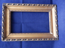 Cadre en Bois & Stuc frise Perle 31 x 21  Feuillure 24,5 x 15 cm