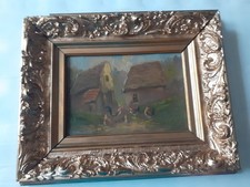 Tableau Huile sur bois 