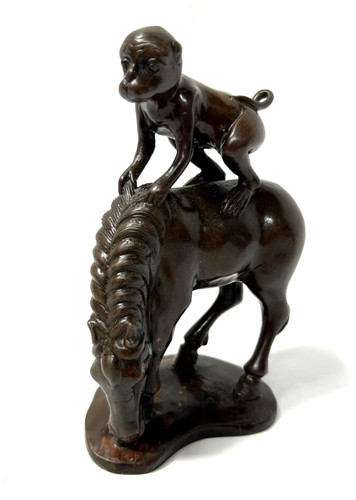 Cheval le singe - et,