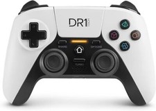 Contrôleur DR1TECH Shockpad pour PS4 Et PS4 Pro / PC sans Fil BT Blanc
