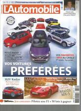 L'AUTOMOBILE MAGAZINE N°826 ESPACE / DS3 / 308 / SUV KADJAR / BENTLEY V8 S