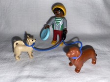 Playmobil Enfant Et 2 Chiens