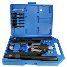 Pince à rivet 3.2-6.4mm + inserts à river écrou aveugle fileté M4-M10 riveter