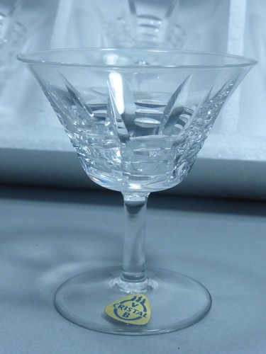 Lot verres en cristal - en,