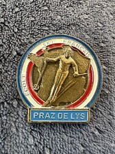 Ski : ancien insigne de moniteur de l'Ecole de ski PRAZ DE LYS
