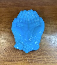 RARE vide poche en opaline