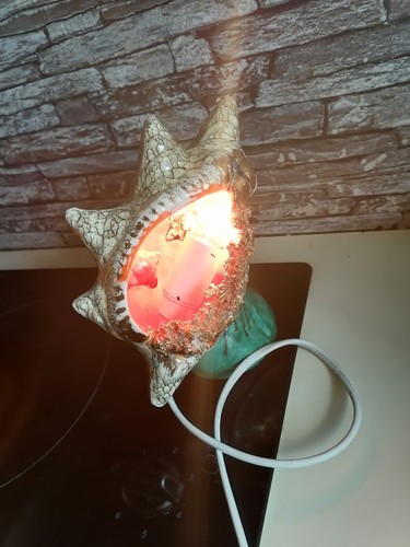 Lampe coquillage style