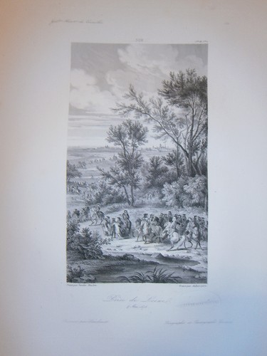 Gravure guerre roi louis - gravure, 19°