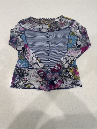 Y2k lulu sheer button - lulu, button-up