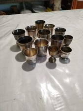 Lot De Timbales En Metal Argenté Et Coquetiers