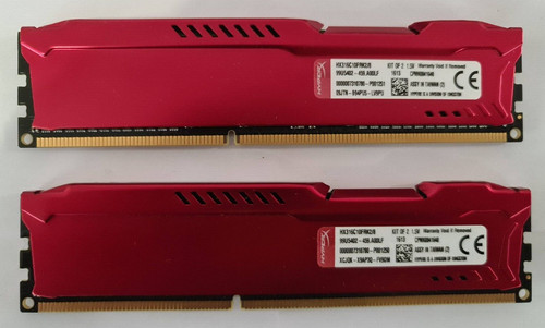 Ram kingston hyperx fury 8go - kingston,