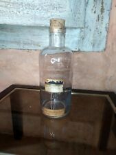 ancien POT A PHARMACIE  en VERRE bouteille flacon