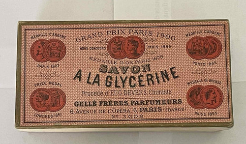 Ancienne boite publicitaire - ancienne,