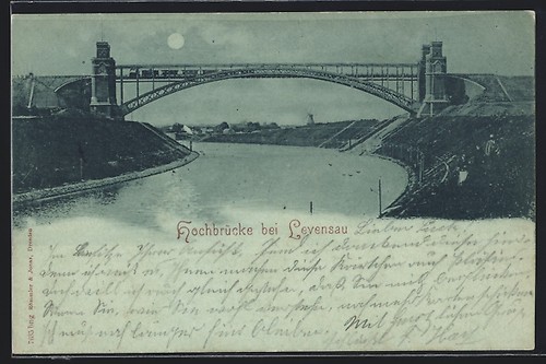 Carte postale clair - de, lune
