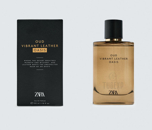 Zara oud vibrant leather oasis - oud,