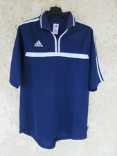 Maillot ADIDAS vintage bleu marine années 2000 shirt maglia camiseta jersey L