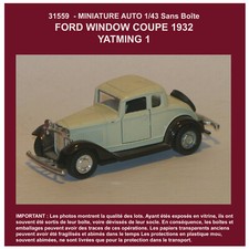 1778 MINIATURE FORD WINDOW