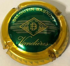 Capsule de Champagne DELOUVIN-BAGNOST (5. vert contour or)