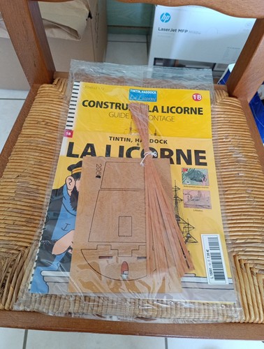 Tintin licorne maquette - la,