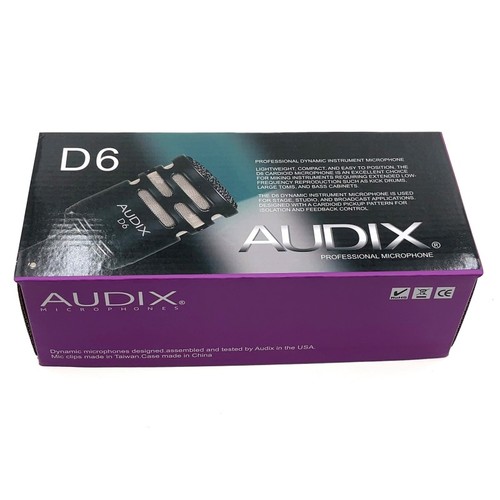 Audix professional dynamic - audix, d6