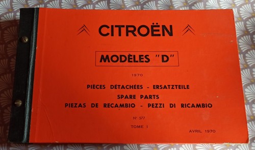 Catalogue pièces détachées