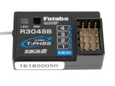 Futaba P-R304SB Récepteur 2,4GHz T-FHSS Télémétrie 4PX 4PV 7PX Voiture RC
