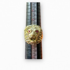 Bague Homme Tête de Lion - Taille 66