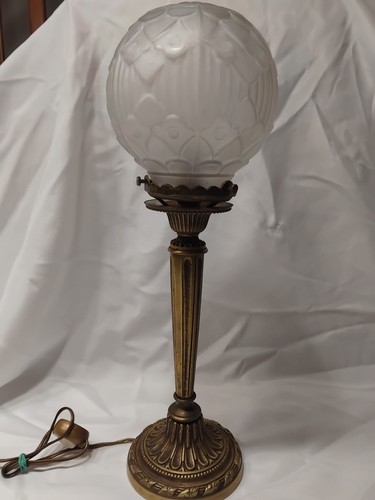 Lampe pied bronze - pied, art