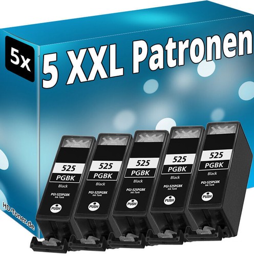 Pgi 525bk cartouches - 5, d'encre