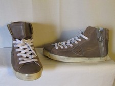 chaussures/baskets Philippe MODEL cuir taupe et daim taupe 40
