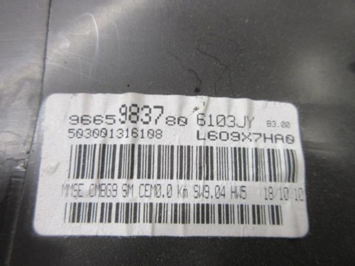 Compteur citroen berlingo - berlingo, 2