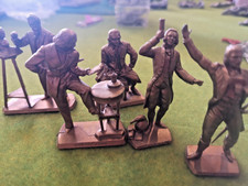 Figurines en plastique à peintre MOKAREX histoire 60mm marque de café