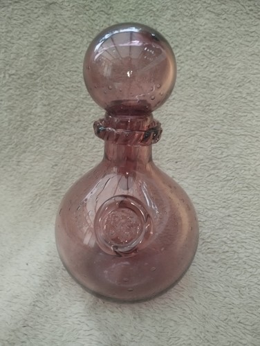 Ancien carafon flacon verre - ancien,