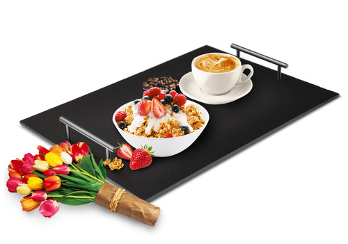 Plateau servir ardoise - plateau, en