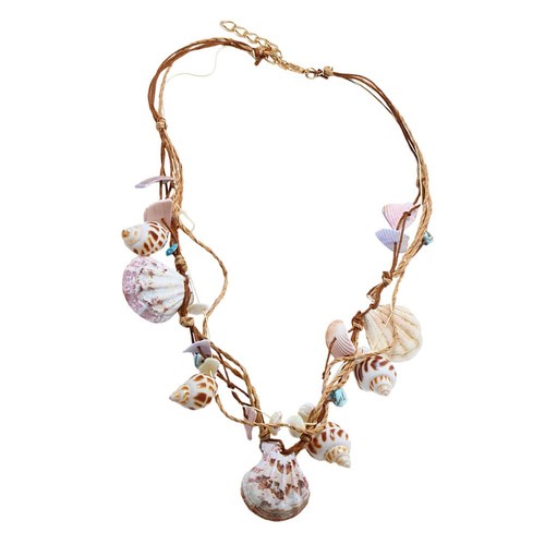 Collier coquillage - collier,
