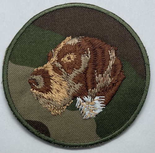 écusson patch chien de - -,