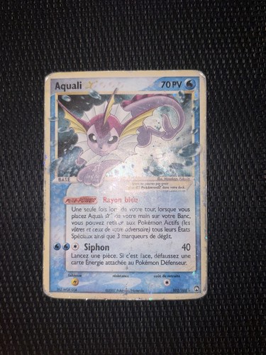 Carte pokémon aquali star - pokémon,