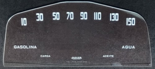 Cadran caratule vélocimetre - cadran,
