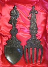 Couverts En Bronze Du XIXe